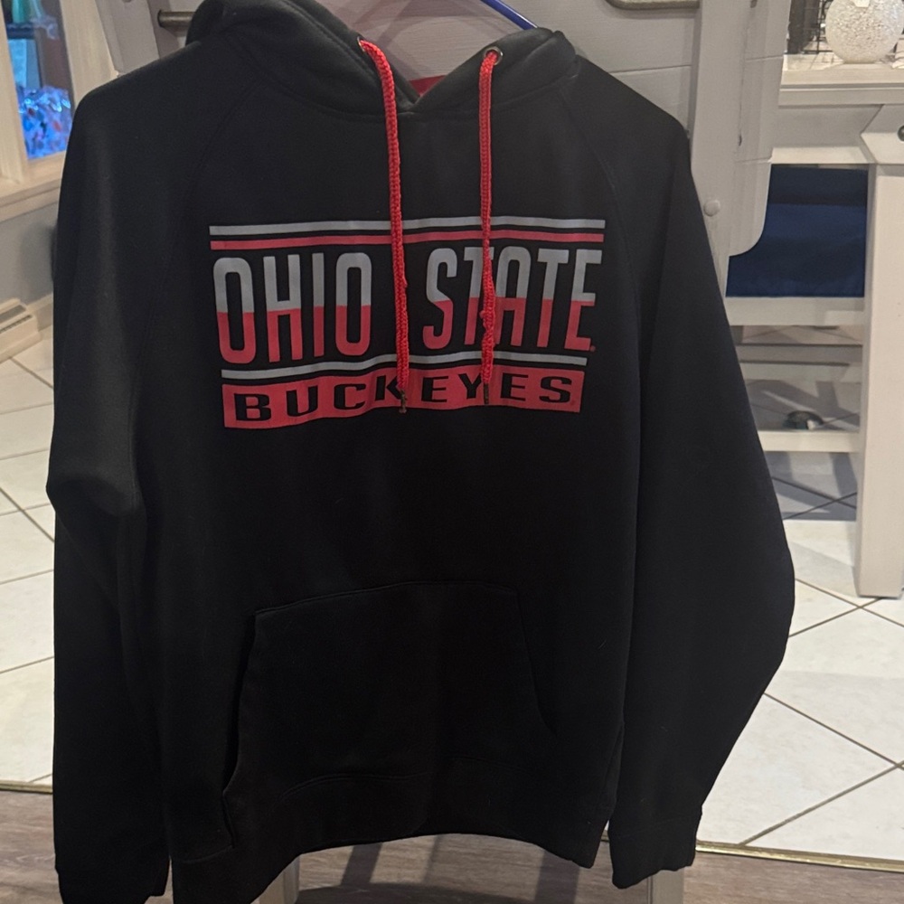 Colosseum Black and Red Hoodie